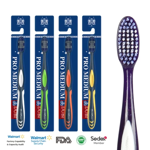 Deep Cleaning Medium-Hard Bristle Toothbrush DB006 for Men