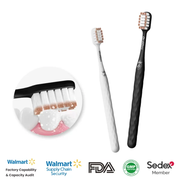 OralGos Soft Bristle Toothbrush for Sensitive Gums DB013