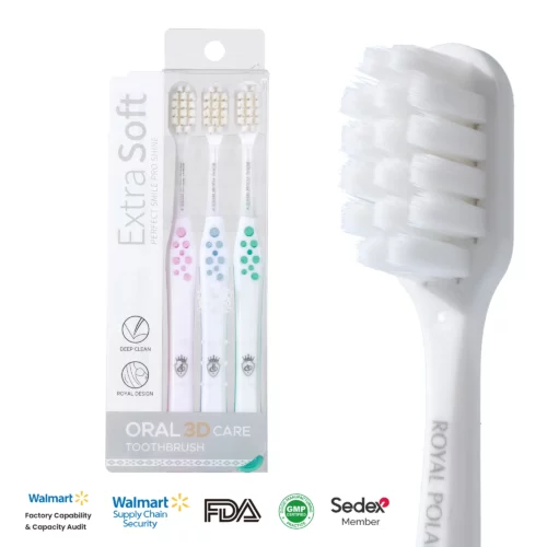 OralGos Soft Bristle Toothbrush for Sensitive Gums DB022