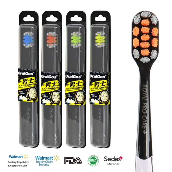 DB041 Medium Bristle Wide Head Toothbrush