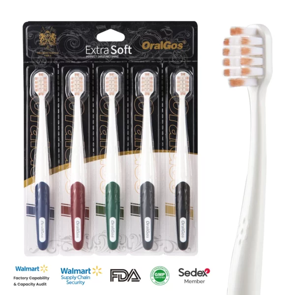 OralGos DB092 Wide Head Toothbrush