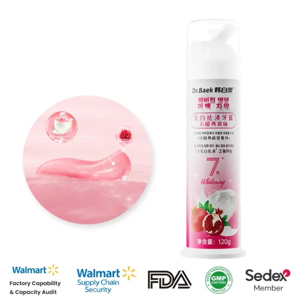 Dr.Baek KR071 Whitening Toothpaste | 120g